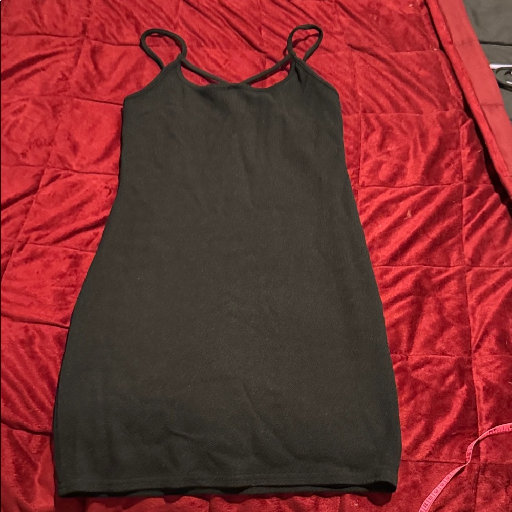 Missguided Black sexy dress.